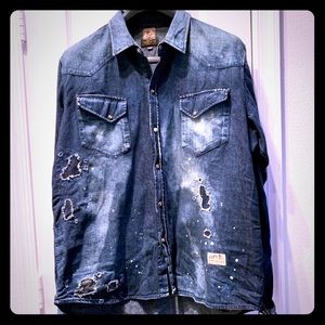 Men’s PRPS denim shirt